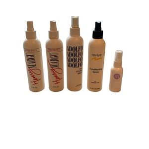 Lot of 5 synthetic wig hair care products